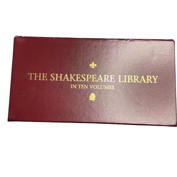 The Shakespeare Library in Ten Volumes by William Shakespeare - Picture 1 of 8